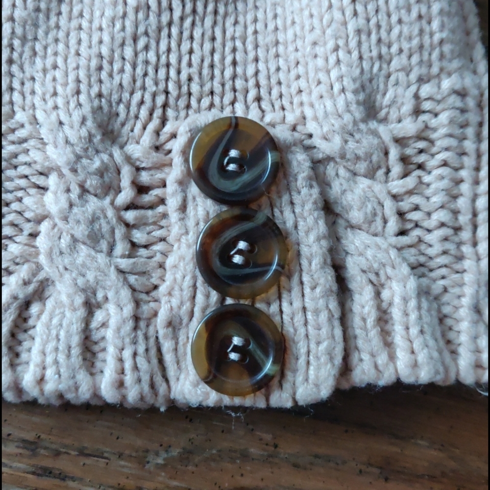 EUC youth knit beanie and winter headband - Picture 3 of 8